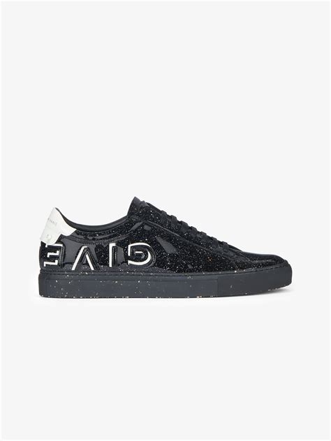 givenchy reverse sneakers in patent leather